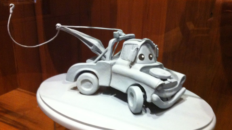 Illustration for article titled This Is What It's Like Inside Pixar's Secret Car Show